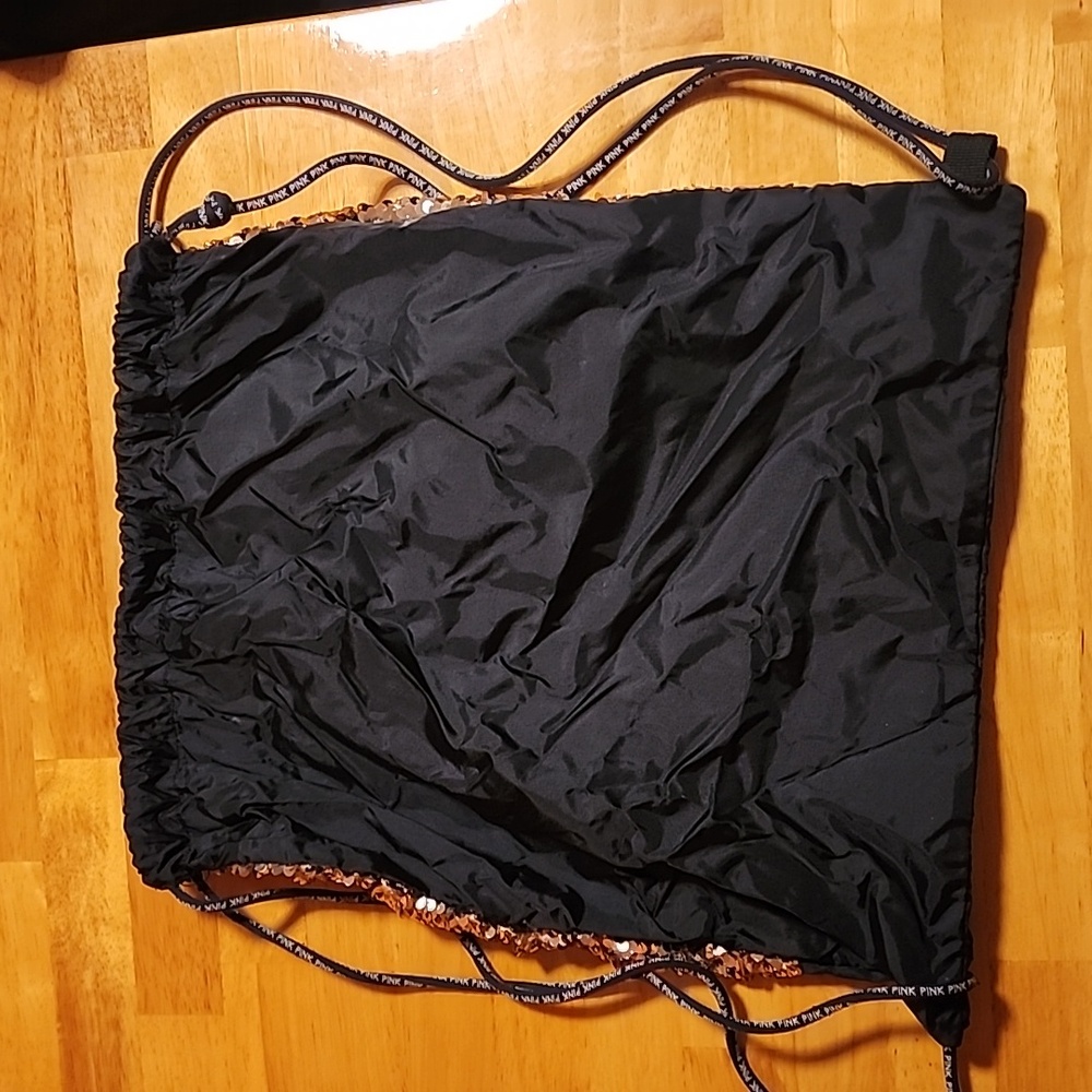 Victoria Secret Pink Draw String Bag - image 2